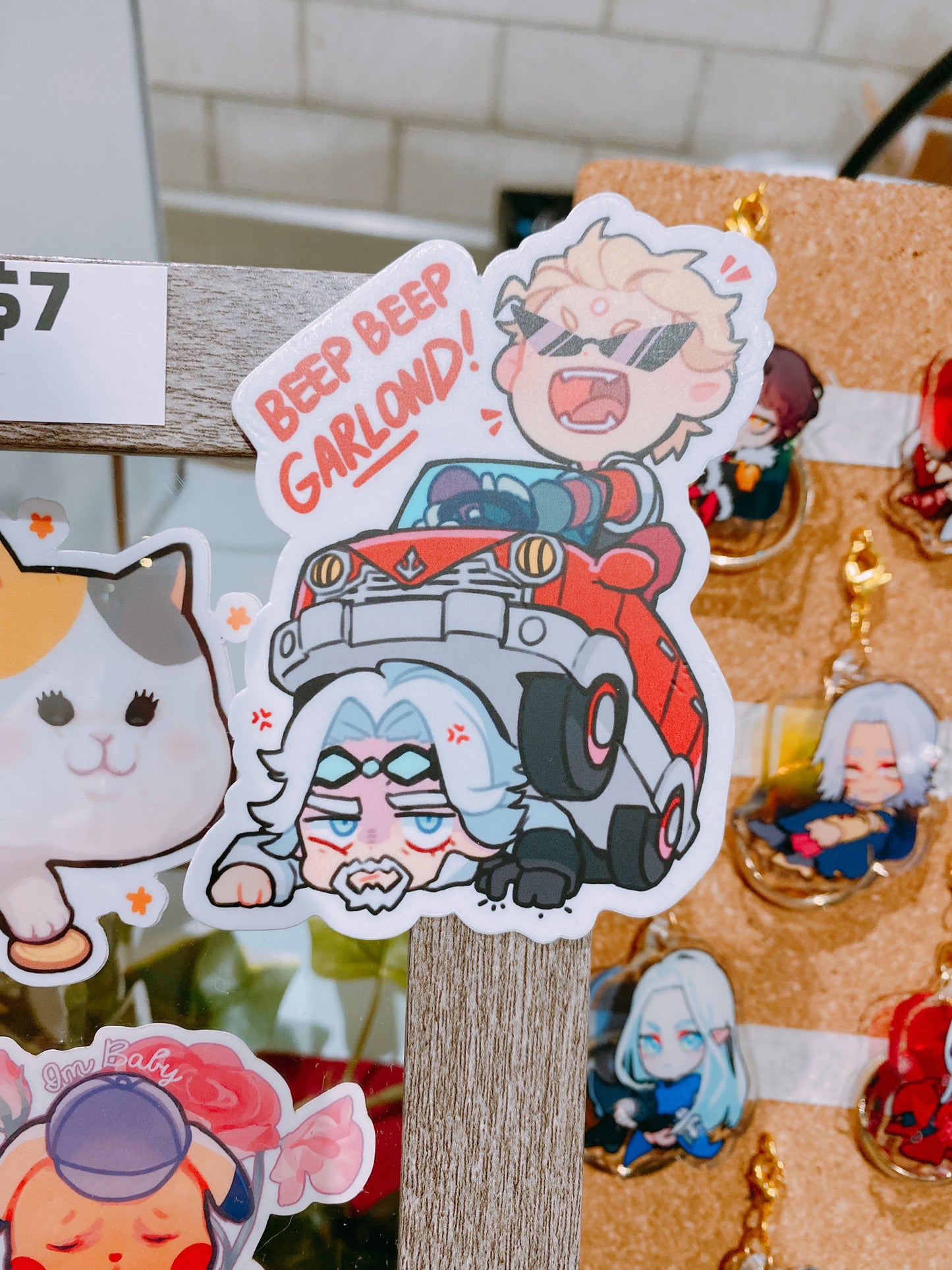 XIV Alpha and Cid Stickers