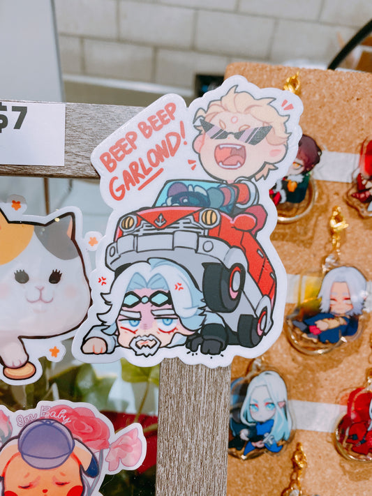 XIV Alpha and Cid Stickers