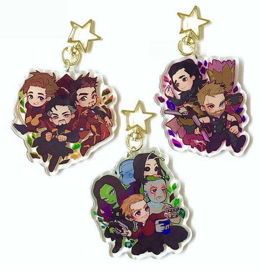 Mightiest Heroes Keychains