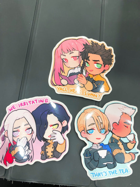 FE3H Vinyl Meme Stickers