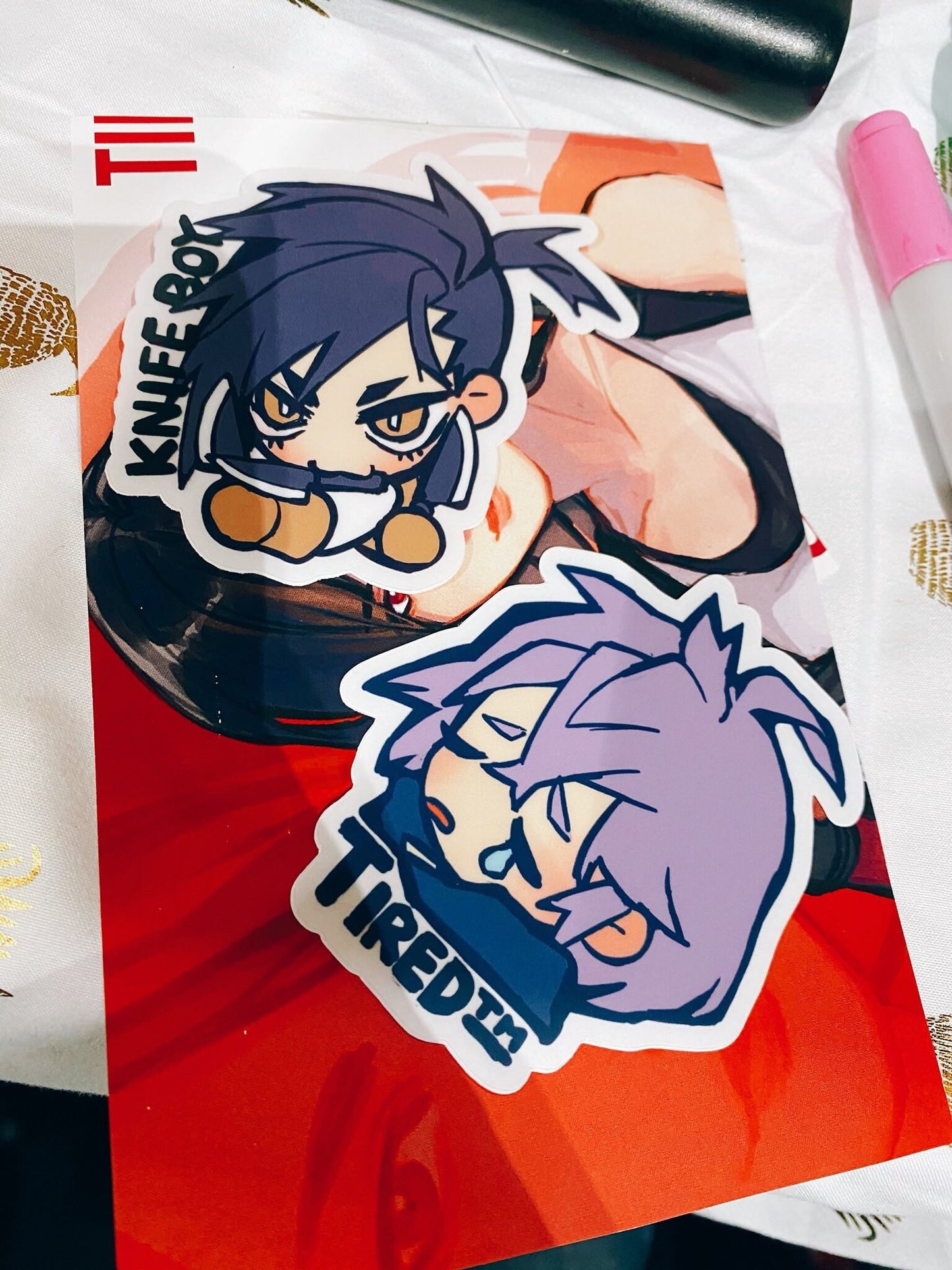 FE3H Vinyl Meme Stickers