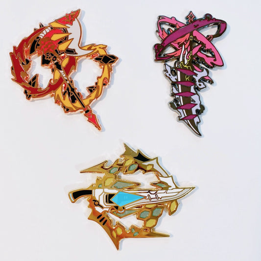 XIV Relic Enamel Pins