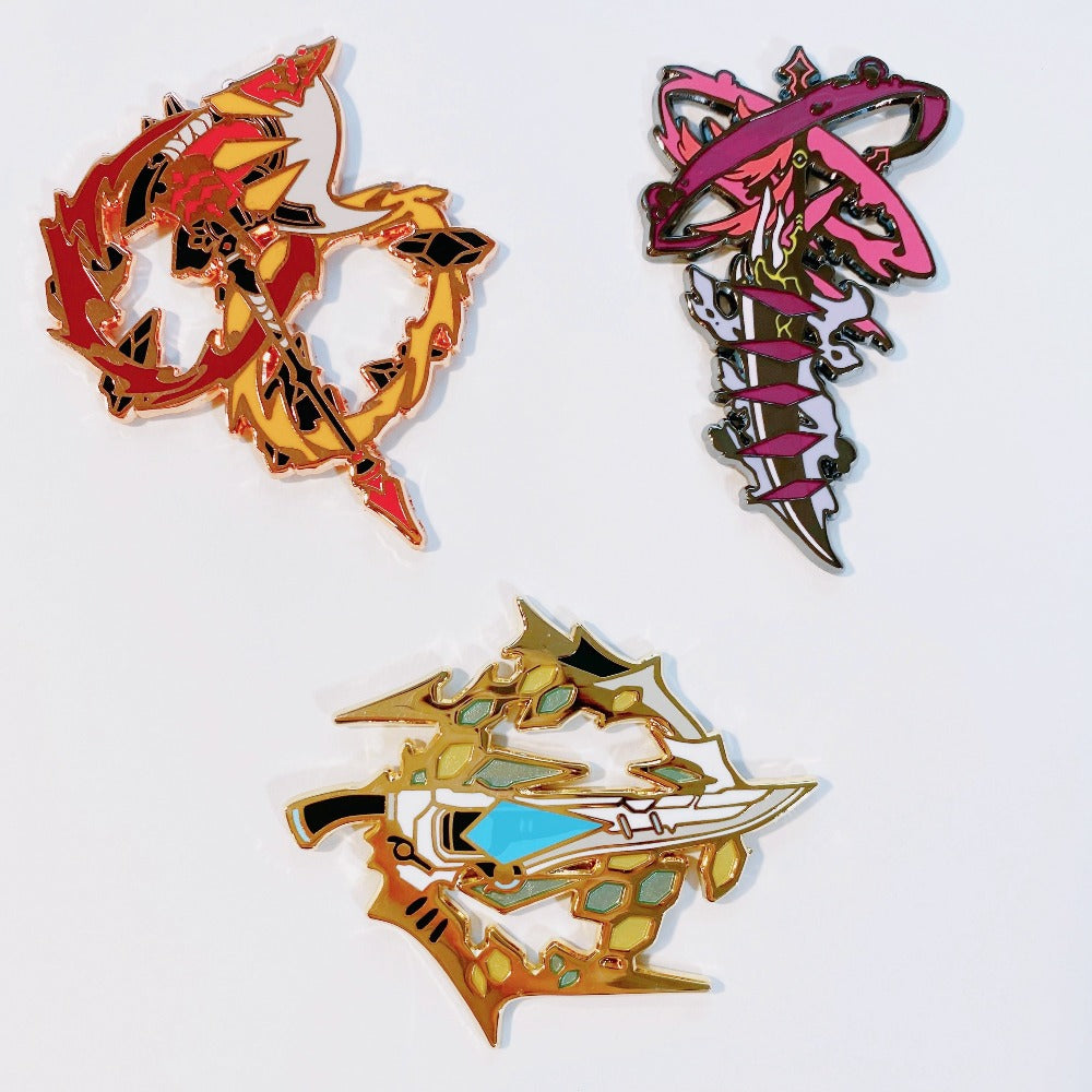 XIV Relic Enamel Pins